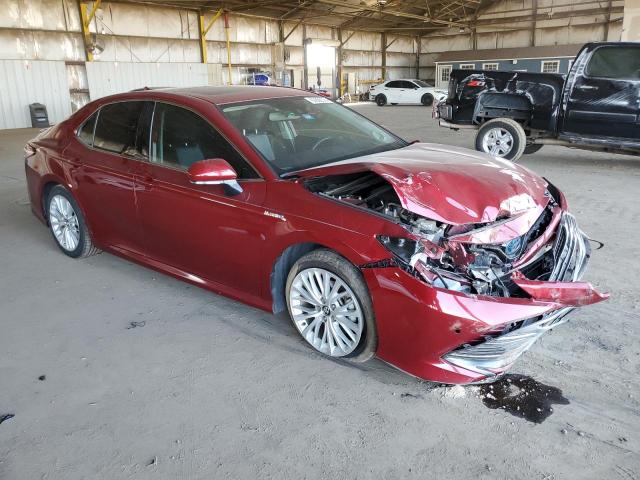 4T1F31AKXLU525180 - 2020 TOYOTA CAMRY XLE MAROON photo 4