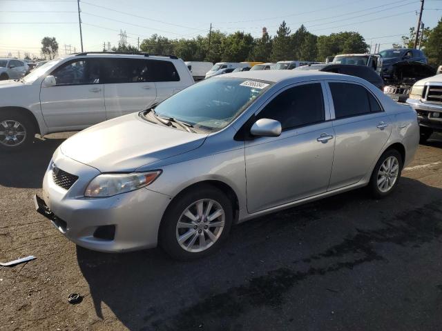 JTDBL40EX9J017284 - 2009 TOYOTA COROLLA BASE SILVER photo 1