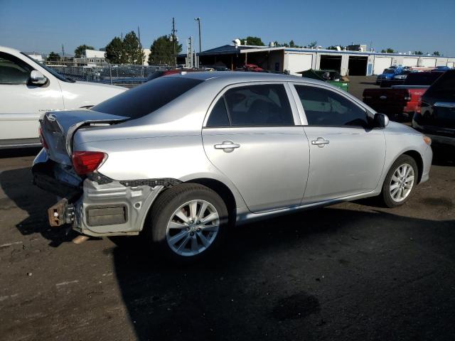 JTDBL40EX9J017284 - 2009 TOYOTA COROLLA BASE SILVER photo 3