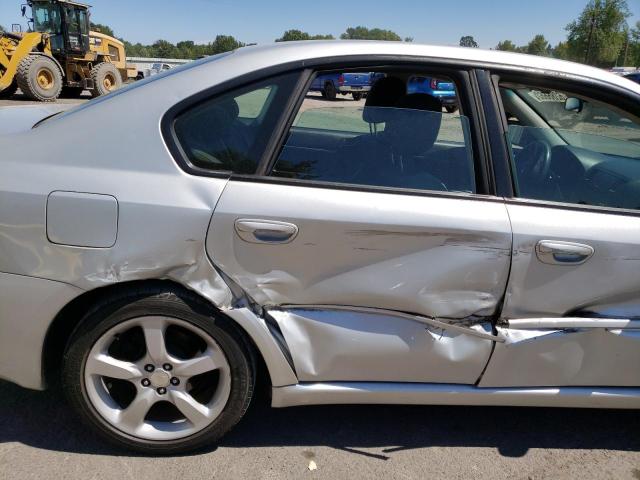 4S3BL626867216330 - 2006 SUBARU LEGACY 2.5I LIMITED SILVER photo 10