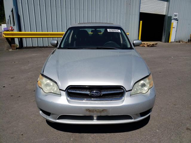 4S3BL626867216330 - 2006 SUBARU LEGACY 2.5I LIMITED SILVER photo 5