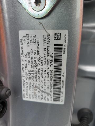 2HKRW2H55KH603405 - 2019 HONDA CR-V EX Күміс фото 14