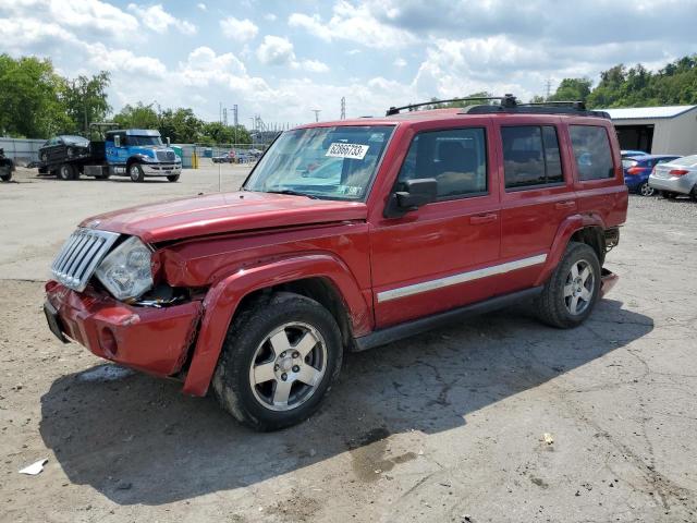1J4RG4GKXAC146854 - 2010 JEEP COMMANDER SPORT ბურგუნდია ფოტო 1