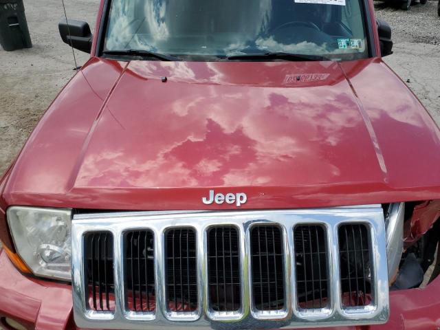 1J4RG4GKXAC146854 - 2010 JEEP COMMANDER SPORT BURGUNDY photo 12