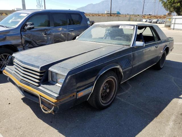 2B3BX62M4CR209843 - 1982 DODGE MIRADA BLUE photo 1