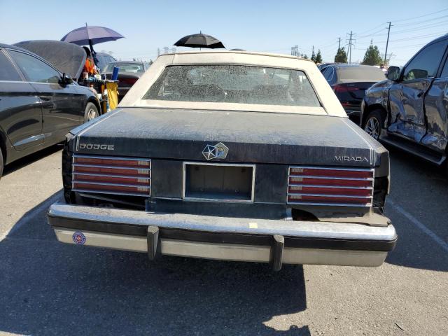 2B3BX62M4CR209843 - 1982 DODGE MIRADA BLUE photo 6