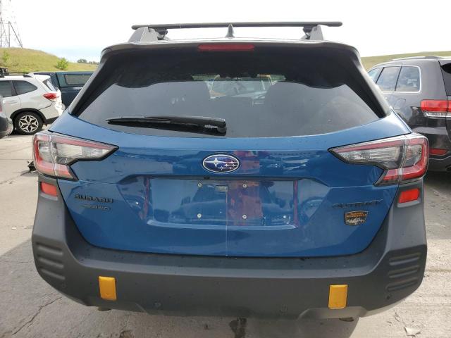 4S4BTGUD8N3168590 - 2022 SUBARU OUTBACK WILDERNESS BLUE photo 6