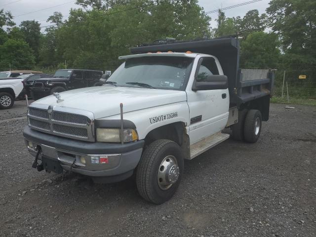 3B6MF36611M532034 - 2001 DODGE RAM 3500 WHITE photo 2