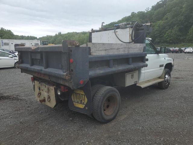 3B6MF36611M532034 - 2001 DODGE RAM 3500 WHITE photo 4