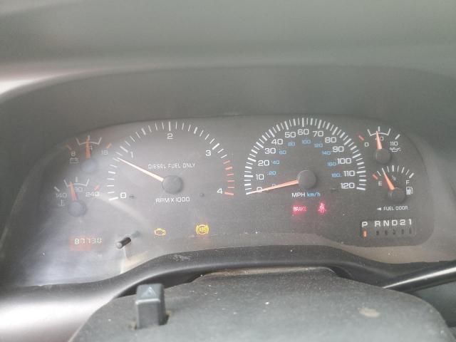 3B6MF36611M532034 - 2001 DODGE RAM 3500 WHITE photo 8