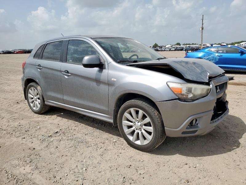 JA4AR4AU2BZ010458 - 2011 MITSUBISHI OUTLANDER SE GRAY photo 4