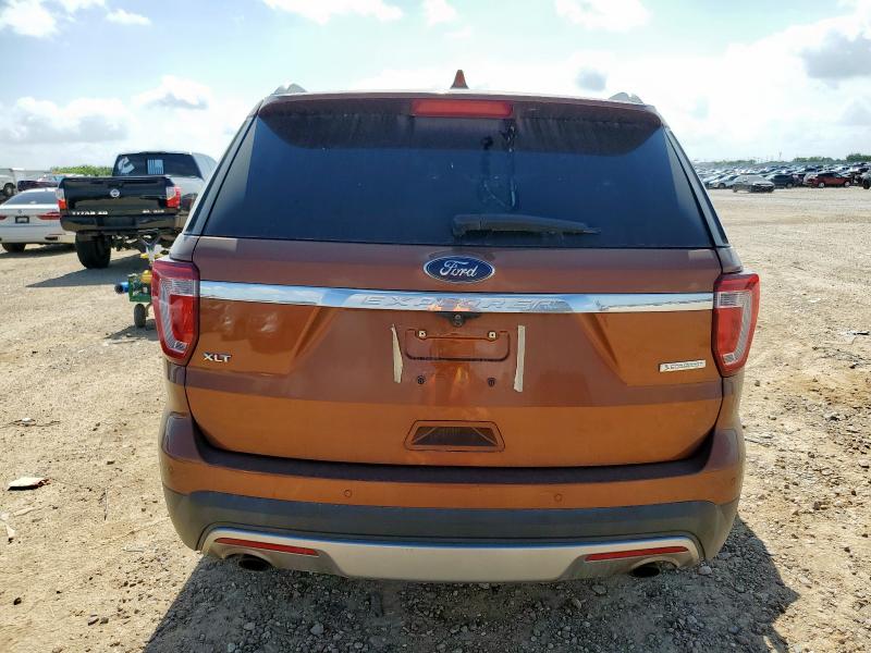 1FM5K7DH4HGD98501 - 2017 FORD EXPLORER XLT Коричневый фото 11