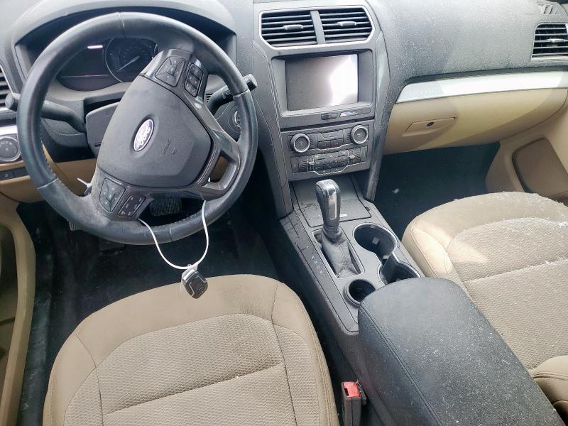 1FM5K7DH4HGD98501 - 2017 FORD EXPLORER XLT Коричневый фото 14