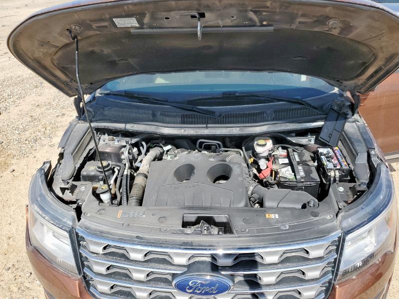 1FM5K7DH4HGD98501 - 2017 FORD EXPLORER XLT Коричневый фото 20