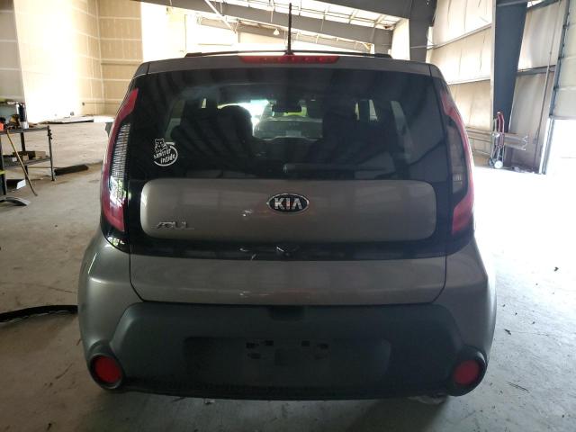 KNDJN2A22G7358963 - 2016 KIA SOUL GRAY photo 6