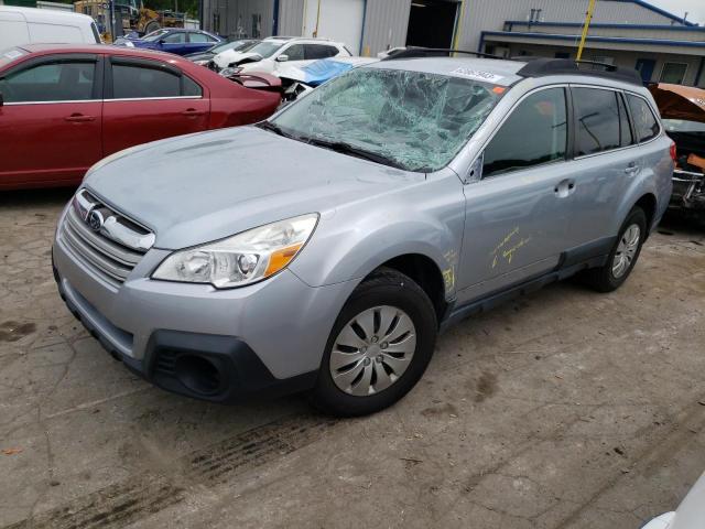 4S4BRCAC6D3314048 - 2013 SUBARU OUTBACK 2.5I SILVER photo 1