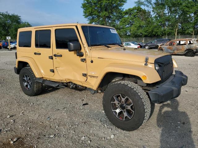 1C4BJWEG7DL622419 - 2013 JEEP WRANGLER UNLIMITED SAHARA თაფლისფერი ფოტო 4