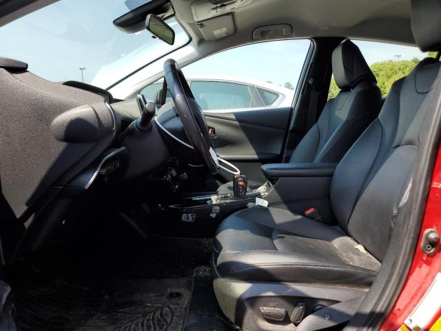 JTDKARFP4K3117323 - 2019 TOYOTA PRIUS PRIM წითელი ფოტო 7