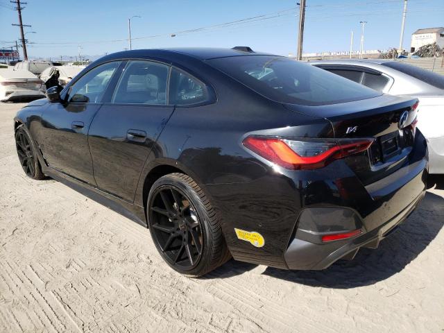 WBY73AW0XNFN03718 - 2022 BMW I4 EDRIVE4 BLACK photo 2