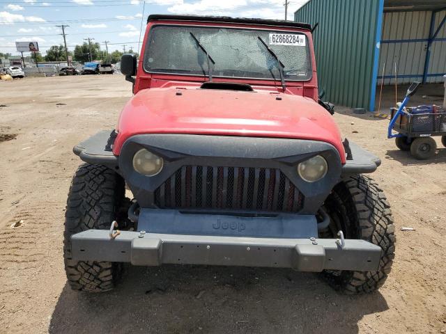 1J4FA39S86P766128 - 2006 JEEP WRANGLER X RED photo 5