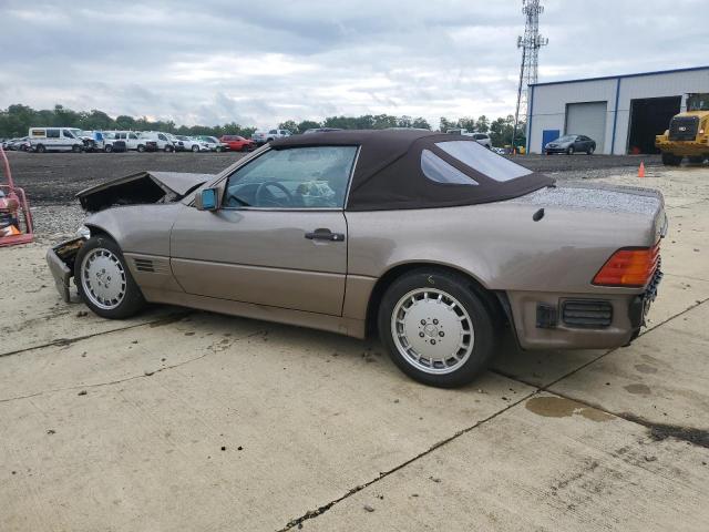 WDBFA66E6NF043645 - 1992 MERCEDES-BENZ 500 SL BROWN photo 2