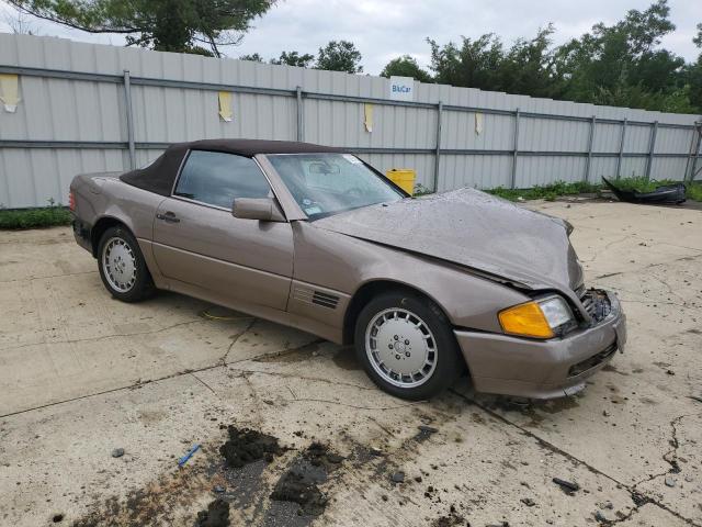 WDBFA66E6NF043645 - 1992 MERCEDES-BENZ 500 SL BROWN photo 4