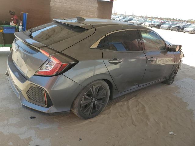 SHHFK7H73JU400330 - 2018 HONDA CIVIC EXL ნაცრისფერი ფოტო 3