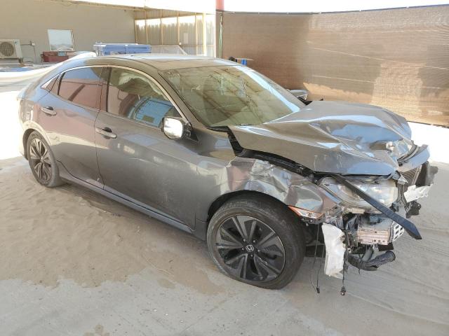 SHHFK7H73JU400330 - 2018 HONDA CIVIC EXL ნაცრისფერი ფოტო 4