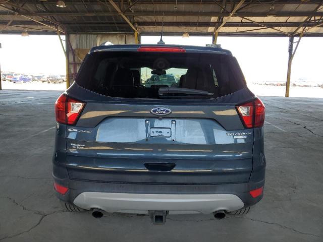 1FMCU9J96KUA35670 - 2019 FORD ESCAPE TITANIUM TEAL photo 6