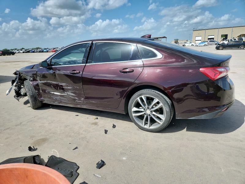 1G1ZD5ST0MF015528 - 2021 CHEVROLET MALIBU LT 紫色 照片 2