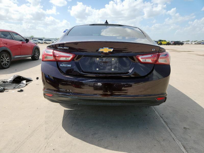 1G1ZD5ST0MF015528 - 2021 CHEVROLET MALIBU LT 紫色 照片 6