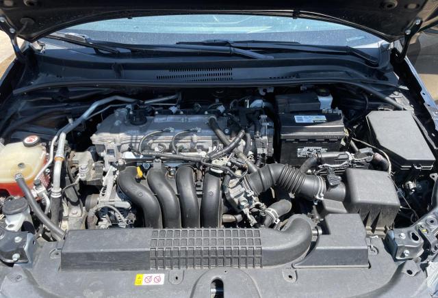 5YFEPMAE8MP200669 - 2021 TOYOTA COROLLA LE BLACK photo 7