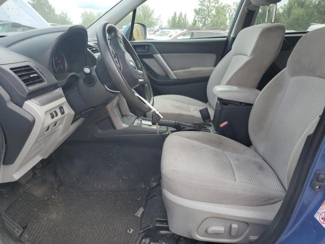 JF2SJADC8FH519714 - 2015 SUBARU FORESTER 2.5I PREMIUM أزرق صورة 7