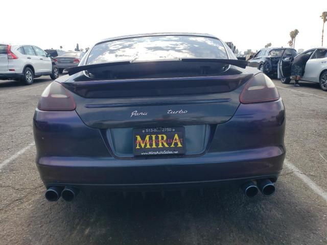 WP0AC2A73BL090393 - 2011 PORSCHE PANAMERA TURBO PURPLE photo 6