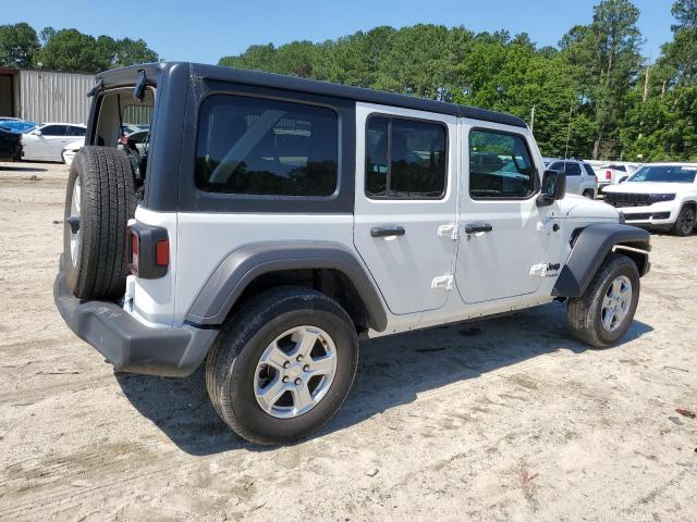 1C4HJXDGXNW180902 - 2022 JEEP WRANGLER U SPORT Սպիտակ լուսանկար 3