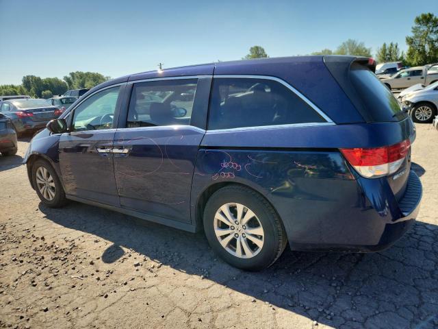 5FNRL5H6XGB133333 - 2016 HONDA ODYSSEY EXL BLUE photo 2