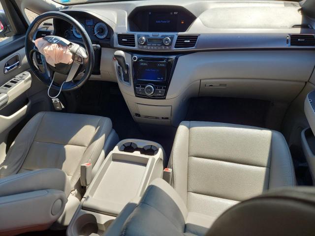 5FNRL5H6XGB133333 - 2016 HONDA ODYSSEY EXL BLUE photo 8