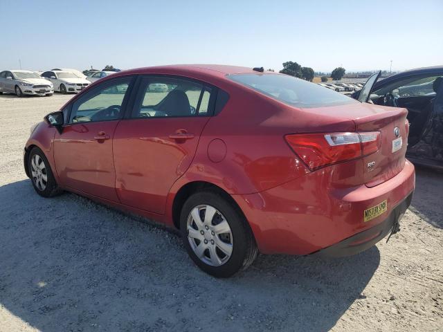 KNADM4A32E6371734 - 2014 KIA RIO LX RED photo 2