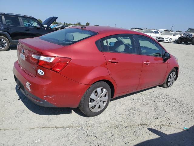 KNADM4A32E6371734 - 2014 KIA RIO LX RED photo 3