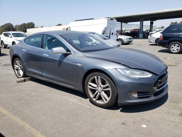 5YJSA1CN1DFP05416 - 2013 TESLA MODEL S ნაცრისფერი ფოტო 4