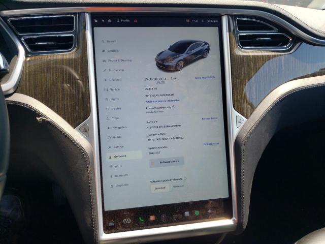 5YJSA1CN1DFP05416 - 2013 TESLA MODEL S ნაცრისფერი ფოტო 9