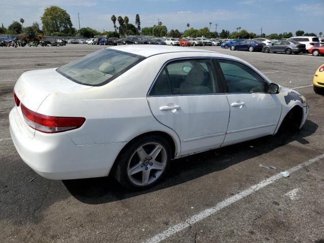 1HGCM56384A037895 - 2004 HONDA ACCORD LX WHITE photo 3