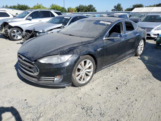 5YJSA1DP8DFP04327 - 2013 TESLA MODEL S Սև լուսանկար 1