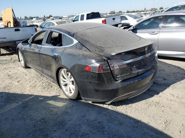 5YJSA1DP8DFP04327 - 2013 TESLA MODEL S Սև լուսանկար 2