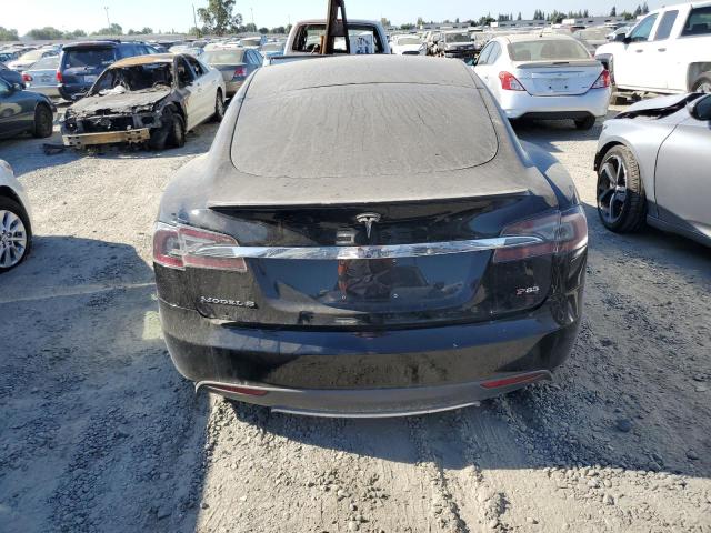 5YJSA1DP8DFP04327 - 2013 TESLA MODEL S Սև լուսանկար 6