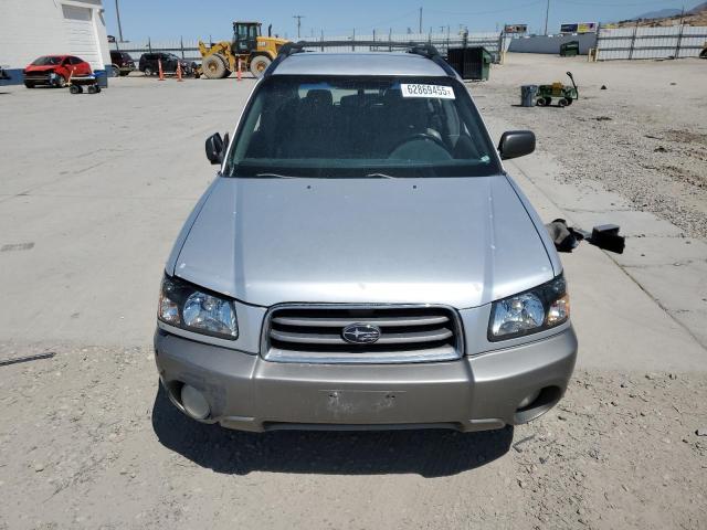 JF1SG65613H740043 - 2003 SUBARU FORESTER 2.5XS Argent photo 5