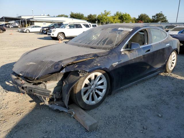 5YJSA1CN4DFP26809 - 2013 TESLA MODEL S Կապույտ լուսանկար 1