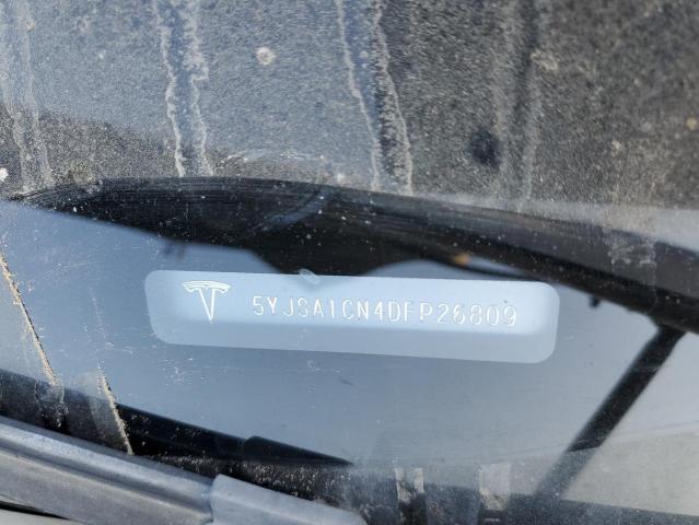 5YJSA1CN4DFP26809 - 2013 TESLA MODEL S Կապույտ լուսանկար 12
