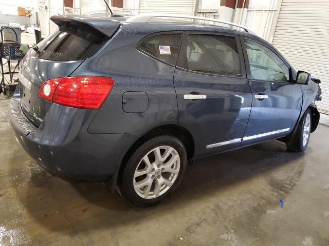 JN8AS5MV0DW617861 - 2013 NISSAN ROGUE S ლურჯი ფოტო 3