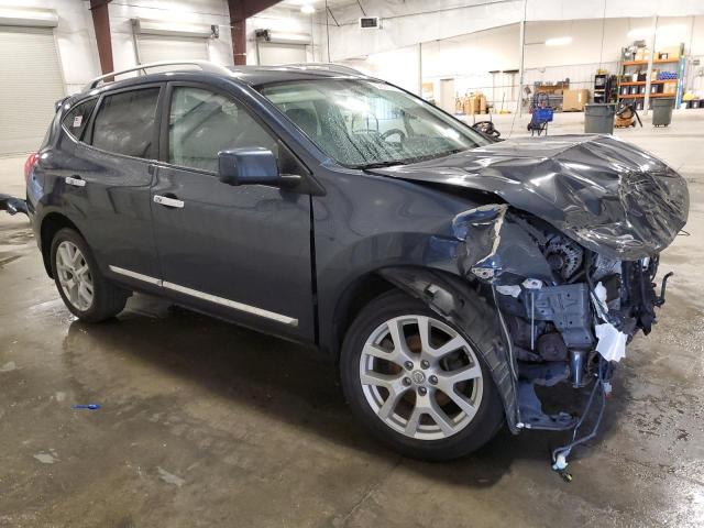 JN8AS5MV0DW617861 - 2013 NISSAN ROGUE S ლურჯი ფოტო 4